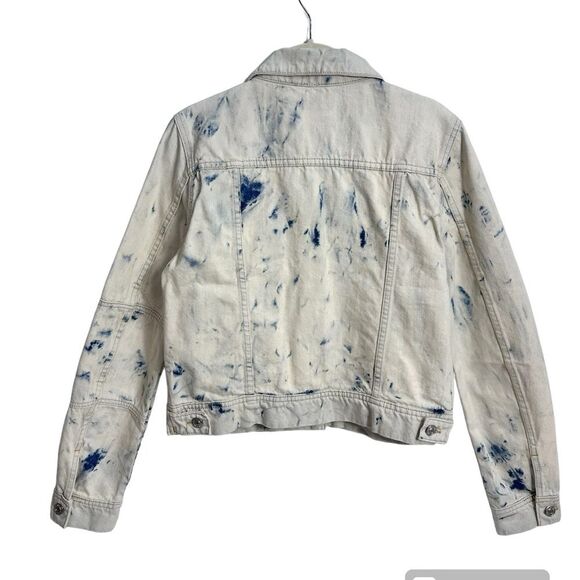 FREE PEOPLE Rumors Denim Jacket Size SMALL - Picture 6 of 16
